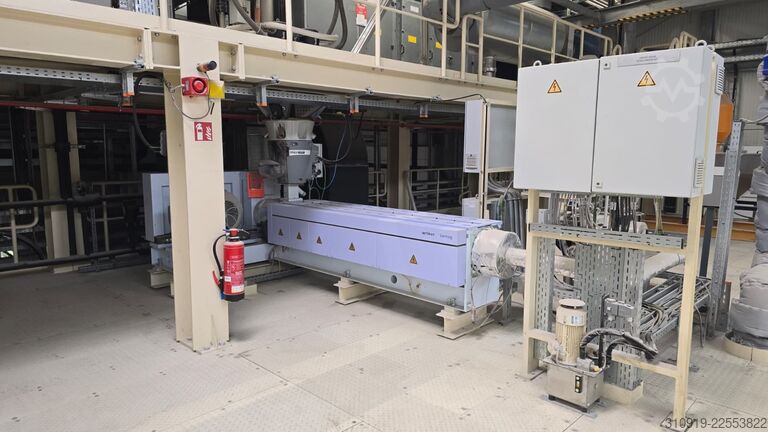 Spinnextruder Oerlikon Barmag 9E10 Spinning Extruder – BBE P13000