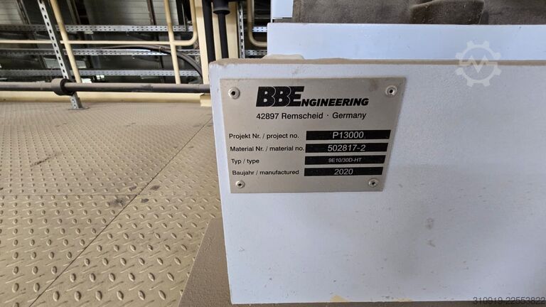 Spinnextruder Oerlikon Barmag 9E10 Spinning Extruder – BBE P13000