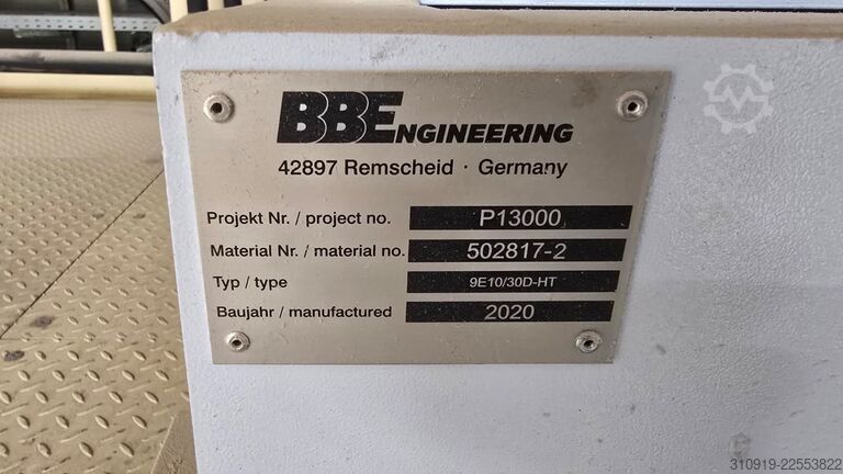 Spinnextruder Oerlikon Barmag 9E10 Spinning Extruder – BBE P13000
