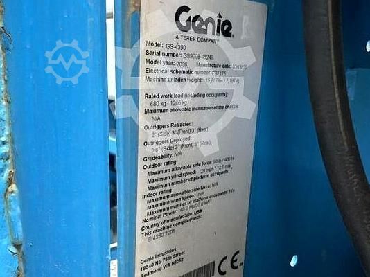 Lifting platform Genie GS 4390
