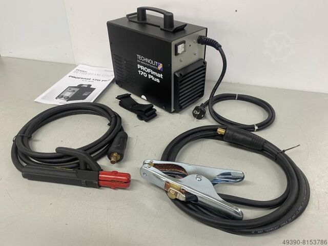 Inverter Schweißgerät zum E-Handschweißen; MMA-Schweißgerät, Inverterschweißgerät, Inverter-Schweißs Technolit Profimat 170 plus