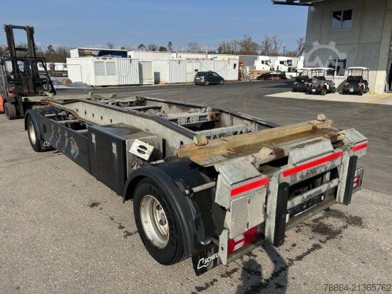 Trailer  SCHEUWIMMER DTWR2102, ABROLLHäNGER, BPW-ACHSEN,