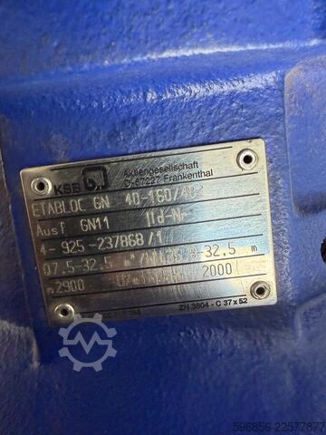 Water pump KSB ETABLOC GN 40-160/402 – 4,6 kW KSB ETABLOC GN 40-160/402 – 4,6 kW