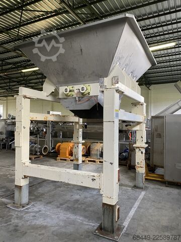 Produktvorratsbunker+Steilförderschnecke Heckmann Product aanvoerbunker + Opvoervijzel