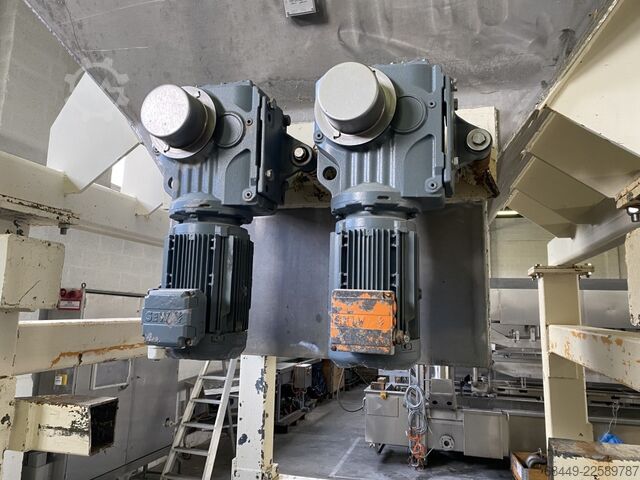 Produktvorratsbunker+Steilförderschnecke Heckmann Product aanvoerbunker + Opvoervijzel