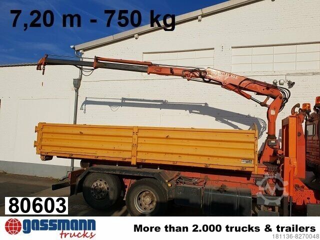 Other Andere Abrollcontainer mit Kran Atlas 60.1, 7,20 m 750