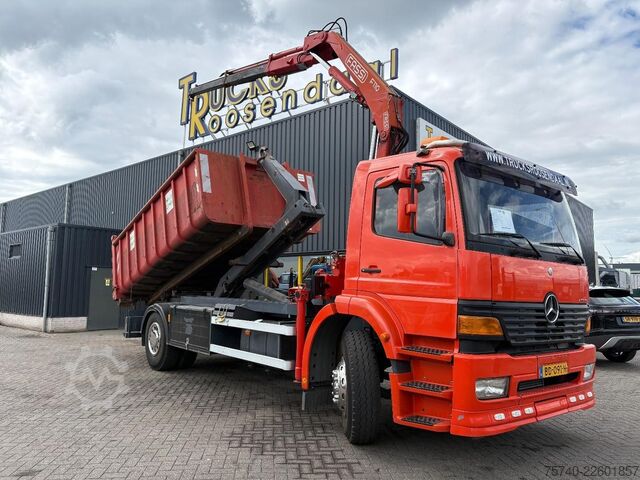 Kranwagen Mercedes-Benz Axor 1928 + FASSI F110A-- 2X EXT. + HAAKARM SYS...