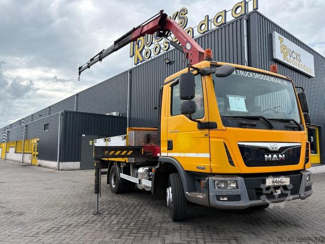 Kranwagen MAN TGL 12.280 + HMF 1120 K-4 + REMOTE + EURO 6 + 4...