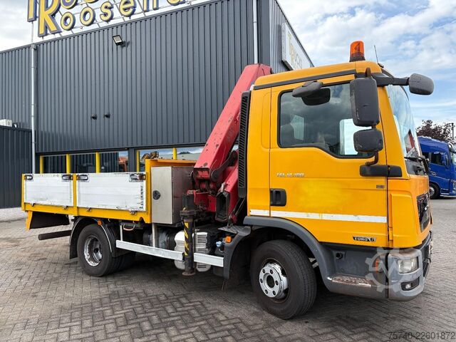 Kranwagen MAN TGL 12.280 + HMF 1120 K-4 + REMOTE + EURO 6 + 4...