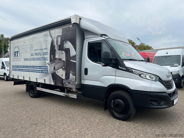 Transporter mit Pritsche & Plane IVECO Daily 70-210 Hi-Matic XXL Maxi Pritsche*1.Hand*