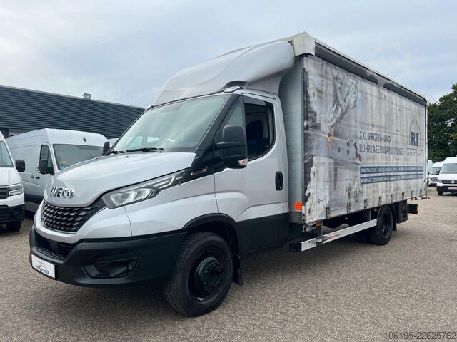 Transporter mit Pritsche & Plane IVECO Daily 70-210 Hi-Matic XXL Maxi Pritsche*1.Hand*