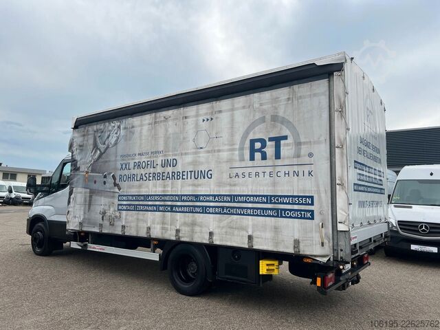 Transporter mit Pritsche & Plane IVECO Daily 70-210 Hi-Matic XXL Maxi Pritsche*1.Hand*