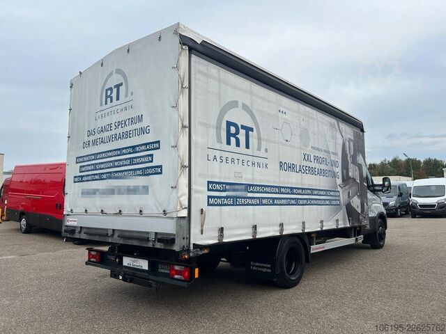 Transporter mit Pritsche & Plane IVECO Daily 70-210 Hi-Matic XXL Maxi Pritsche*1.Hand*