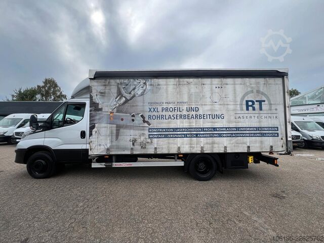 Transporter mit Pritsche & Plane IVECO Daily 70-210 Hi-Matic XXL Maxi Pritsche*1.Hand*