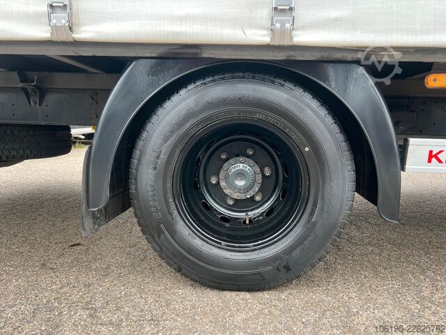 Transporter mit Pritsche & Plane IVECO Daily 70-210 Hi-Matic XXL Maxi Pritsche*1.Hand*