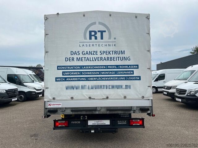 Transporter mit Pritsche & Plane IVECO Daily 70-210 Hi-Matic XXL Maxi Pritsche*1.Hand*