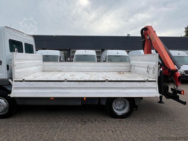 Dreiseitenkipper MERCEDES-BENZ Atego 818 Meiller Kipper Palfinger Kran