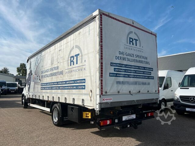 Transporter mit Pritsche & Plane IVECO Daily 72-210 Hi-Matic XXL Maxi Pritsche*1.Hand*
