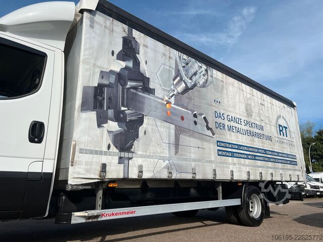 Transporter mit Pritsche & Plane IVECO Daily 72-210 Hi-Matic XXL Maxi Pritsche*1.Hand*