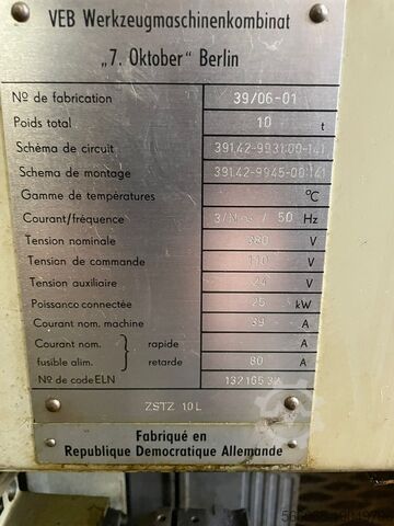 Zahnradschleifmaschine Niles ZSTZ 10L