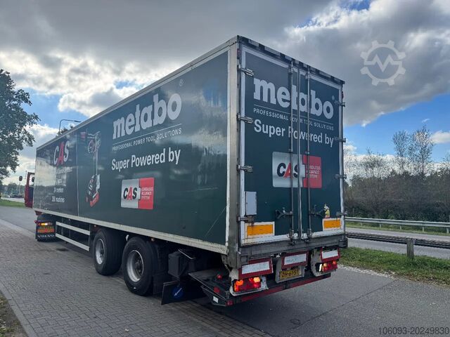 Sliding tarpaulins Groenewegen 2 ass gestuurde oplegger APK 10-2026