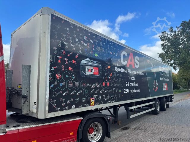 Sliding tarpaulins Groenewegen 2 ass gestuurde oplegger APK 10-2026