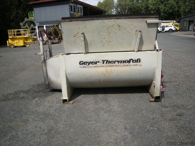 Tipper truck Geyer Thermofaß 3000