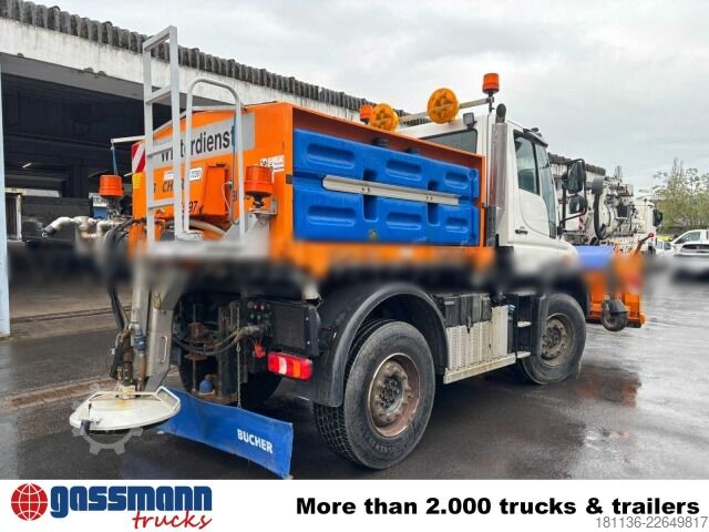 Special purpose truck Unimog U 400 4x4, Kipper, Kommunalhydraulik, VarioPilot,