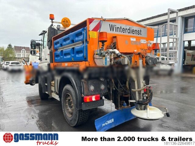 Special purpose truck Unimog U 400 4x4, Kipper, Kommunalhydraulik, VarioPilot,