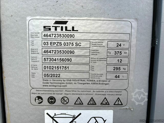 VS-23015 Electric triplex stacker Still 5016mm STILL EXV SF 14