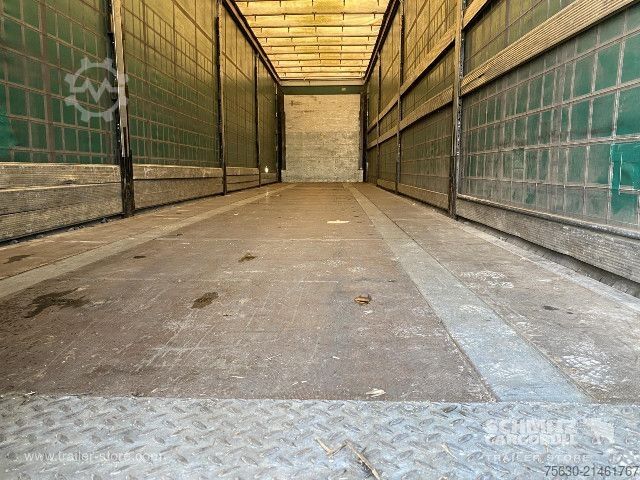 Open semitrailer with tarp Schmitz Cargobull Semitrailer Curtainsider Coil