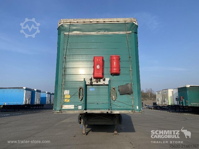 Open semitrailer with tarp Schmitz Cargobull Semitrailer Curtainsider Coil