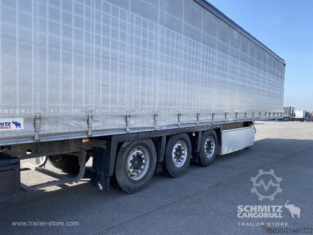Open semitrailer with tarp Schmitz Cargobull Semitrailer Curtainsider Coil