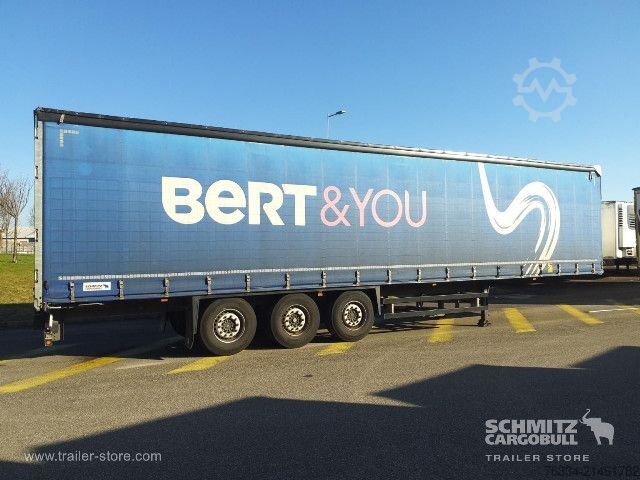 Open semitrailer with tarp Schmitz Cargobull Semitrailer Curtainsider Standard