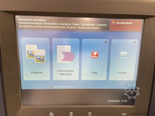 Digitaldruckmaschine Xerox Versant 180 Press incl. Finisher, Fiery and Paperdeck
