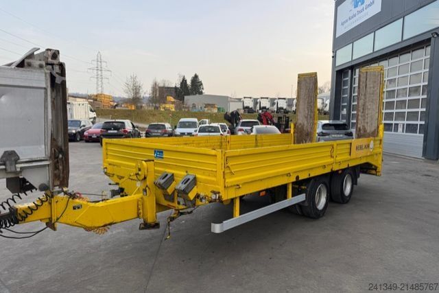 Low loader trailer  BLOMENRÖHR | 688/1800 13.6 T Nutzlast