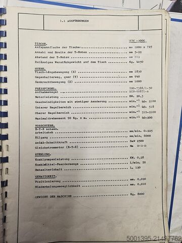 Fräsmaschine WAGNER WM 2000