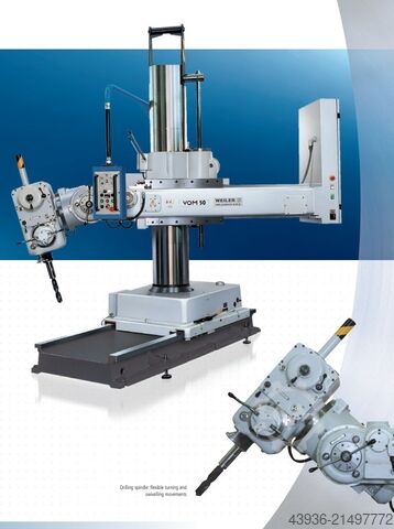 Radialbohrmaschine WEILER - VOM 50 WEILER VOM50