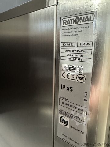 Kombidämpfer Rational SCC 61 WE