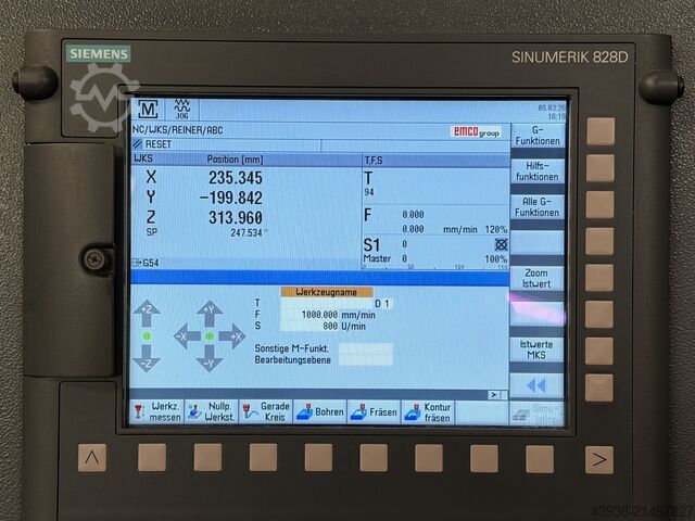 CNC Fräsmaschine EMCO - FB 450 MC EMCO FB 450MC