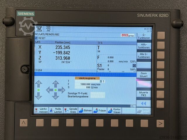 CNC Fräsmaschine EMCO - FB 450 MC EMCO FB 450MC