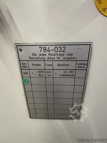 Krones CONTIFORM S8 Blasmaschine (2003) Krones Blasmaschine