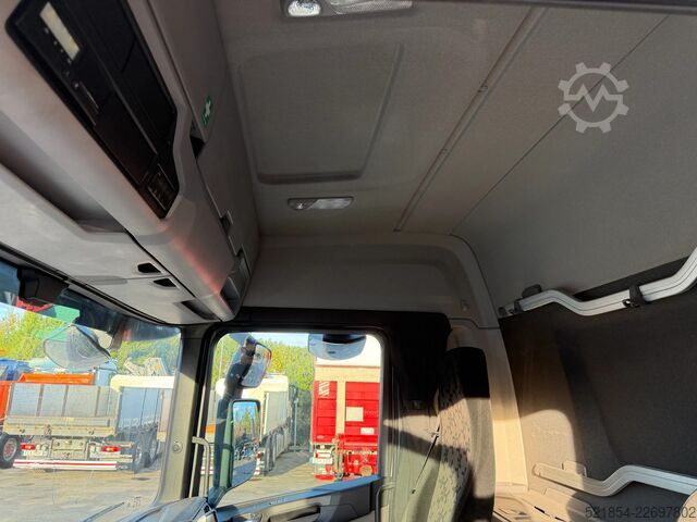 Loading platform Scania P320 Flatbed-truck + HIAB X-HiPro 162 E4, 2019