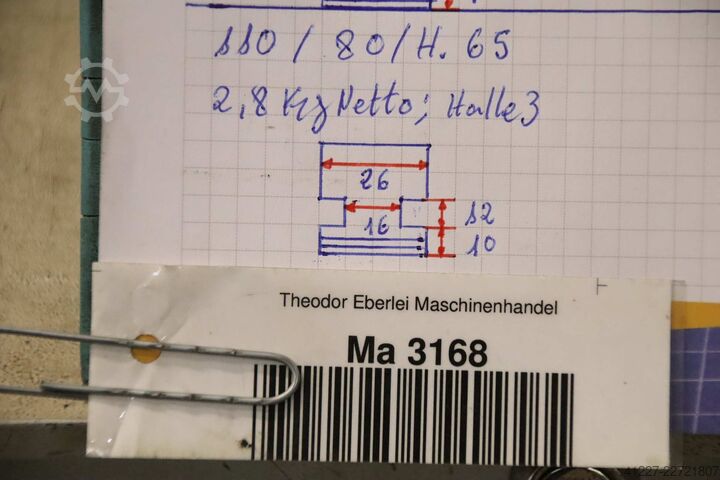 Wechselbacken unbekannt Breite 26 mm