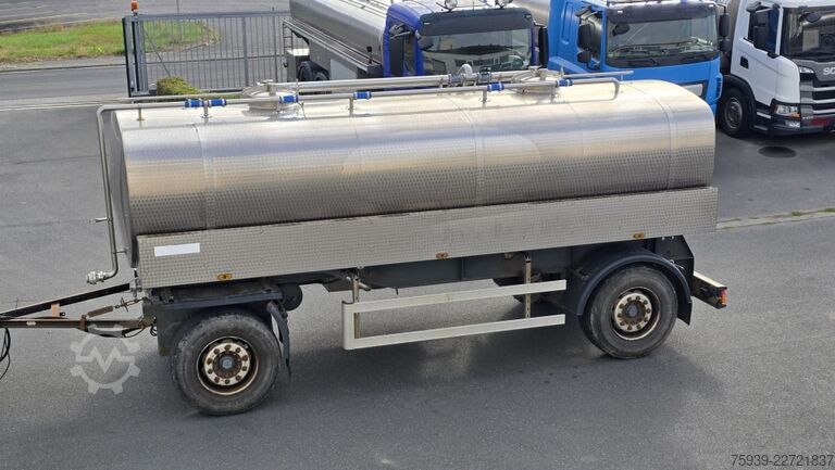 Tanker trailer  Edelstahltankanhänger - 14.500 Liter - ISOLIERT