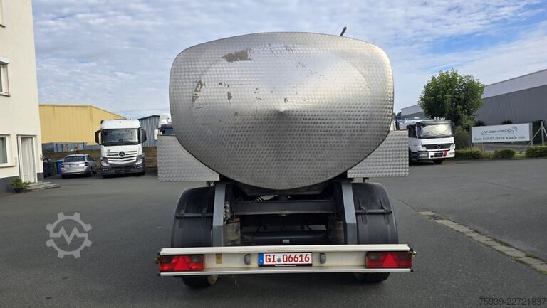 Tanker trailer  Edelstahltankanhänger - 14.500 Liter - ISOLIERT