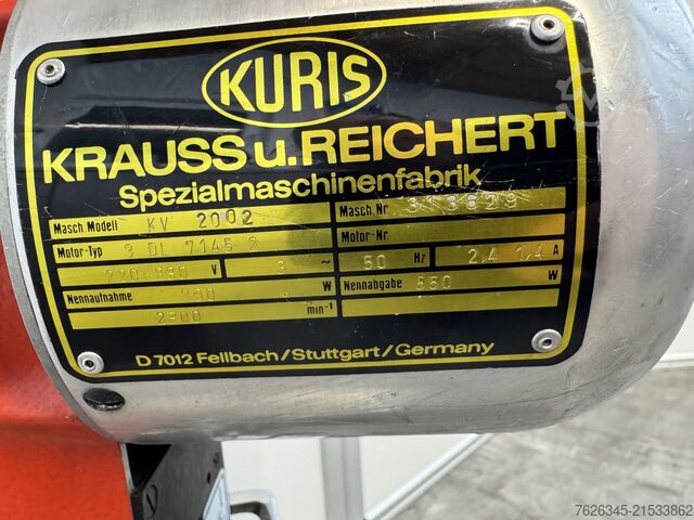 Stoßmesser mit UVV-Schutzvorrichtung KURIS KV 2002 UVV