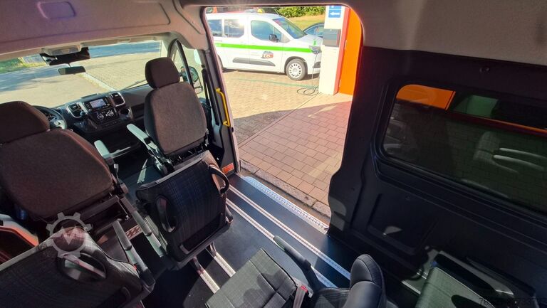 Kleinbus Opel Movao Fiat Ducato Systemboden Rolli / Dreh.
