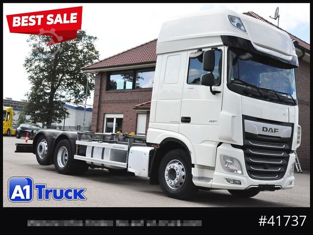 Wechselfahrgestell LKW DAF DAF XF 530 FAN SSC Intarder, Lenkachse