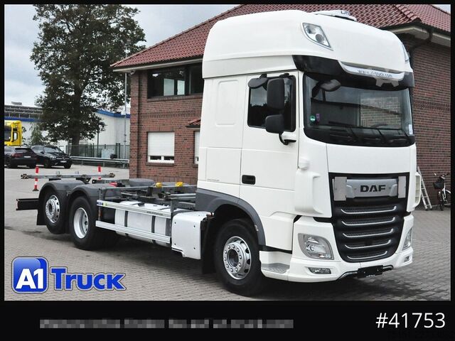 Wechselfahrgestell LKW DAF DAF XF 480 FAN SSC Intarder, Lenkachse